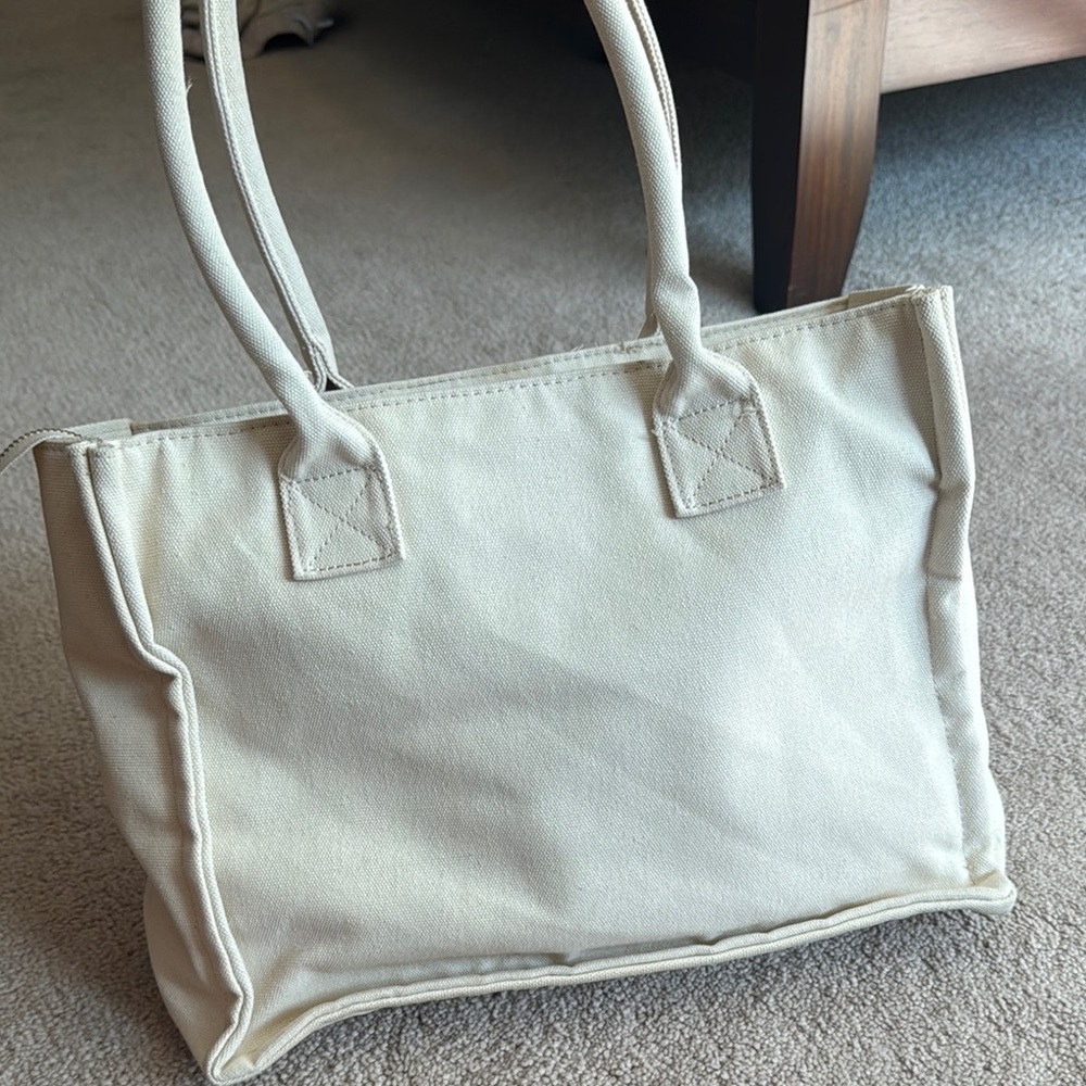 St. Tropez Cream Tote Bag - Picture 6 of 7